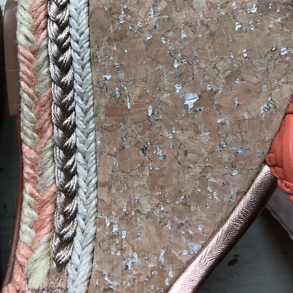 Vince Camuto wedge braided sandals. - Picture 12 of 13